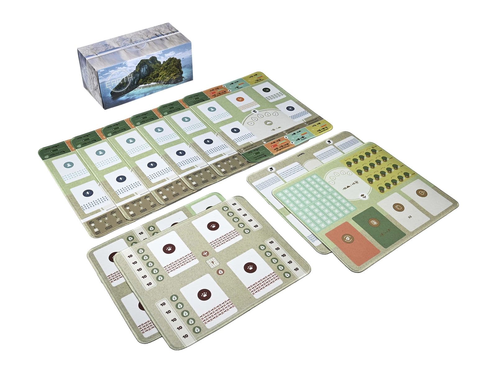 Earth Player Board Mats